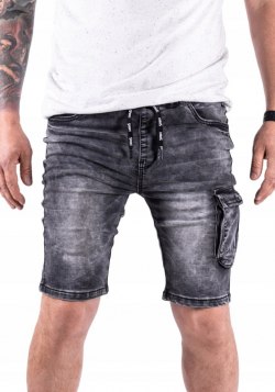 R.27 Короткие мужские джинсы-карго Ignazio