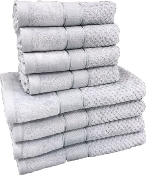 НАБОР БАННЫХ ПОЛОТЕНЦИЙ 8 ШТ. В ПОДАРОК