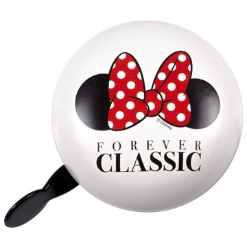 METALOWY DZWONEK DO ROWERU DONOŚNY RETRO MINNIE