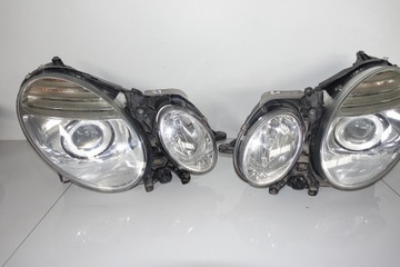 Mercedes w211 lampa przód lewa prawa przednia XENON LIFT