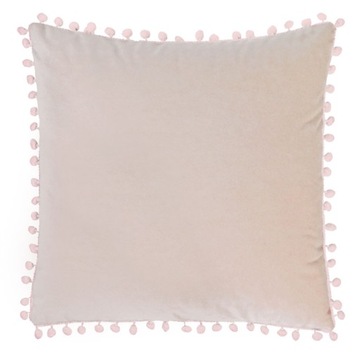 OZDOBNA POSZEWKA 40x40cm Z POMPONAMI VELVET KOLORY