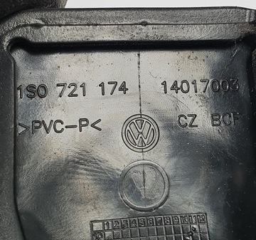 GUM. VRSTVA NA PEDÁL VW UP 1S0721174