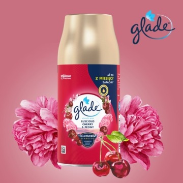 ОСВЕЖИТЕЛЬ ВОЗДУХА GLADE REFILL FRAGRANCE LUSCIOUS CHERRY & PEONY 269ML