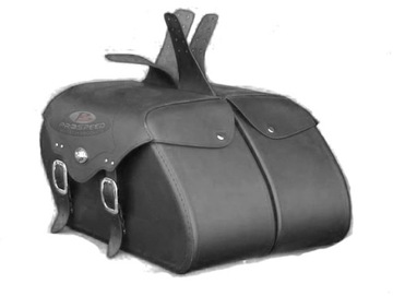 СУМКИ ДЛЯ МОТОЦИКЛА, КОЖА, 62x44x22см