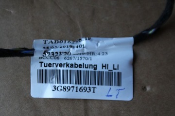 SVAZEK DVEŘE ZADNÍ LEVÝ VW ARTEON 3G8971693T