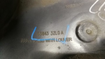 PODBĚH LEVÉ PŘEDNÍ 63843 3ZL0A NISSAN PULSAR 14-18