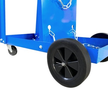 WÓZEK SPAWALNICZY DO SPAWAREK Z PÓŁKĄ NA BUTLE