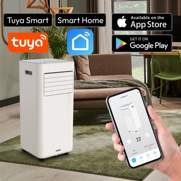 KLIMATYZATOR PRZENOŚNY VELAIR OPTI 2,6KW OSUSZACZ POWIETRZA WiFi 24L/24H