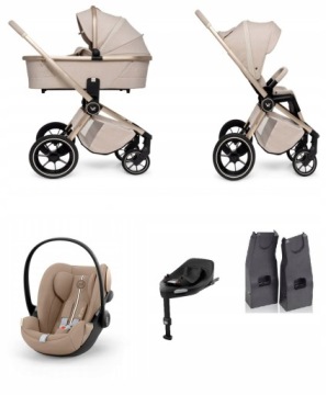 Muuvo Quick Boho Beige 4v1 s Cybex Cloud G Plus Cybex G báze