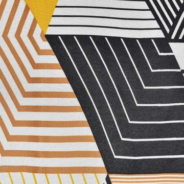 POKROWIEC NA FOTEL USZAK ELASTYCZNY GŁADKI PRINT GRAFIKA GEOMETRYCZNE WZORY