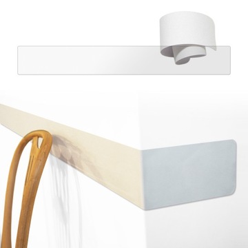 Наклейка на бампер 30х220см защита стены