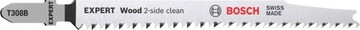 Bosch EXPERT brzeszczot T 308 B HCS drewno Extra-Clean for Wood