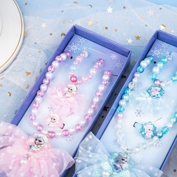 Принцесса Эльза Ледяная Королева браслет колье кольцо DISNEY