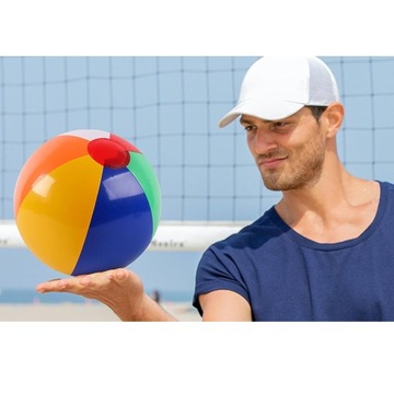 НАДУВНОЙ РЕЗИНОВЫЙ ПЛЯЖНЫЙ МЯЧ ДЛЯ САДОВОГО БАССЕЙНА ВОДНАЯ КРАСОЧНАЯ ИГРА