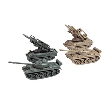 4x 1/144 Model czołgu 4D Nowoczesny model czołgu dla małych dzieci