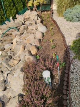 Садовый бордюр Garden Palisade Strong Fence Cellfast 230x15см коричневый