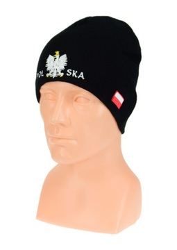 CZAPKA ZIMOWA POLSKA dla kibica POLSKI C-03