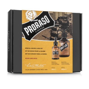 Набор для бороды Proraso Duo Pack Wood Spice