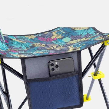 Krzesło Turystyczne Wędkarskie Składane MOCNE L