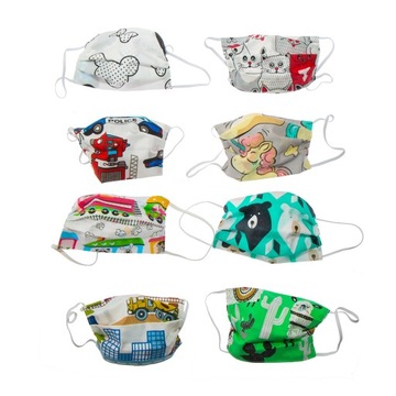 ДЕТСКАЯ МАСКА, МНОГОРАЗОВАЯ ХЛОПКОВАЯ МАСКА