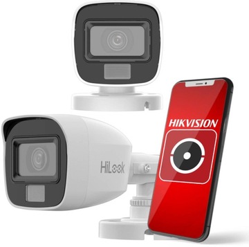 Kamera 4w1 Hilook by Hikvision tuba 5MP TVICAM-B5M-20DL 2.8mm BIAŁA hybryda