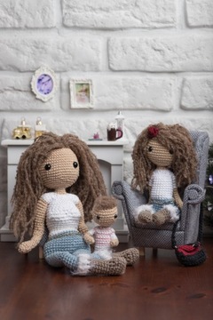 Руководство по вязанию кукол крючком + схемы на польском языке / ВЯЗАНИЕ КРЮЧКОМ