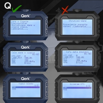 ТЕСТЕР ДИАГНОСТИЧЕСКОГО ИНТЕРФЕЙСА OBD2 ПОЛЬСКОЕ МЕНЮ УЛУЧШЕННЫЙ СКАНЕР ELM327