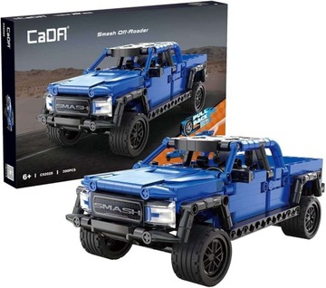 CADA KLOCKI AUTO SAMOCHÓD TERENOWY OFF ROADER NAPĘD PULL-BACK 390 EL.