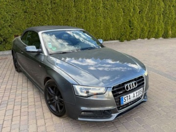 Audi A5 8T Cabrio Facelifting 3.0 TDI 245KM 2012 Audi A5 Cabrio Piekna A5 Cabrio 3.0 TDI Quattro 245KMAutomatNaviKsenon S-L, zdjęcie 4