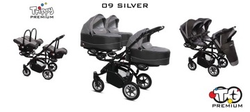 ТРОЙНАЯ КОЛЯСКА BABYACTIVE TRIPPY PREMIUM 2В1