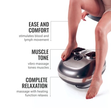 МАССАЖЕР ДЛЯ НОГ, УСТРОЙСТВО ДЛЯ МАССАЖА НОГ, РОЛИКОВЫЙ МАССАЖ ШИАЦУ, GESS