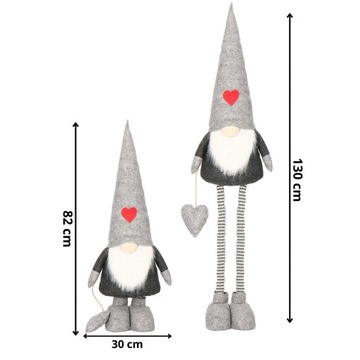 ГНОМУ РОЖДЕСТВЕНСКИЙ ПОДАРОК ​​БОЛЬШИЕ ТЕЛЕСКОПИЧЕСКИЕ НОЖКИ 130 СМ XL