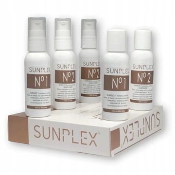 Sunplex Kuracja Regenerująca Odbudowa Włosów 5x50ml