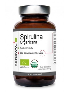 KENAY Spirulina Organiczna 500mg 180tab