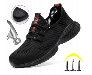 BUTY ROBOCZE PÓŁBUTY LEKKIE ODDYCHAJĄCE 36-46