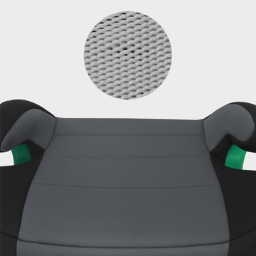 Fotelik Samochodowy PODSTAWKA Tulano Cabby 35 Graphite ISOFIX 125-150cm