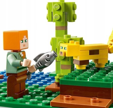 LEGO MINECRAFT НАБОР 21158 ДОМА ПАНДА БЛОКИ