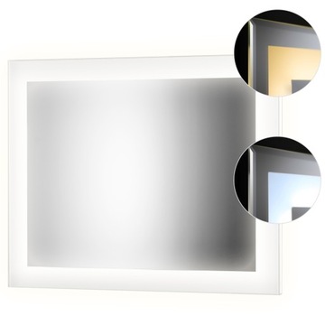 LUSTRO LED 53x63 Z PODŚWIETLENIEM NA WYMIAR RUKE