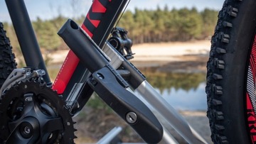 Taurus BIKEUP PRO Алюминиевый багажник на крыше, держатель для велосипеда на раме