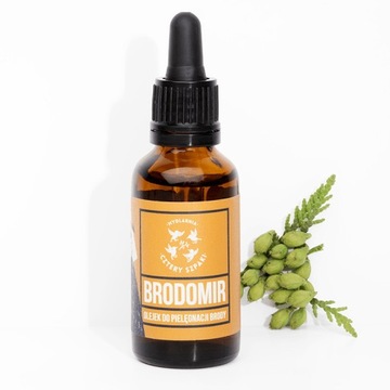 Cztery 4 Szpaki Brodomir Olejek do brody 30 ml