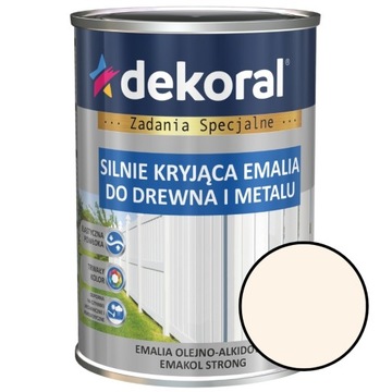 Emalia olejno-alkidowa Emakol Strong 0,9L morelowy połysk silnie kryjąca dr