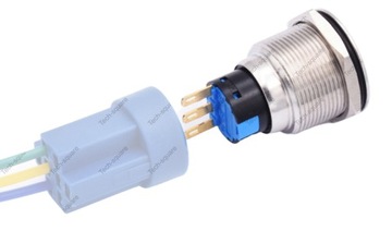 Бистабильный переключатель с ключом 19 мм