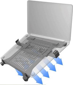 НАСТОЛЬНЫЙ ДЕРЖАТЕЛЬ ГАЗОВАЯ ПРУЖИНА ДЛЯ 2 МОНИТОРОВ 17–27 ДЮЙМОВ + ПОДСТАВКА ДЛЯ НОУТБУКА 10–17 ДЮЙМОВ