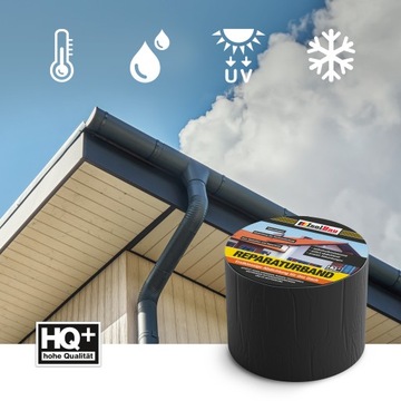 Лента кровельная бутиловая 10см/10мб антрацит