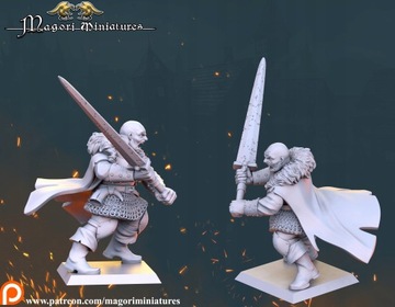 Команда охотников на ведьм - Миниатюры Магори - 3D-печать