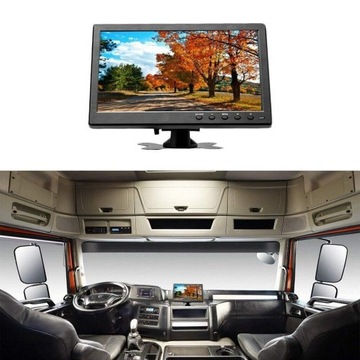 MONITOR 10,1 CALA MAŁY MONITOR LCD HD MINI TV DO KOMPUTERA SAMOCHODOWEGO