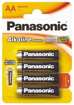 BATERIE BATERIA PANASONIC AA R6 LR06 LR6 ALKAICZNA