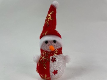 Светодиодный светящийся снеговик