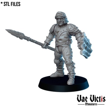 Undead Guard - x1 - 3dmonkeypl