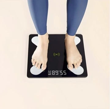 АНАЛИТИЧЕСКИЕ ВЕСЫ ДЛЯ ВАННОЙ ТОНКИЕ 180 КГ SMART+ 31в1 ANDROID iOS ТОЧНОСТЬ